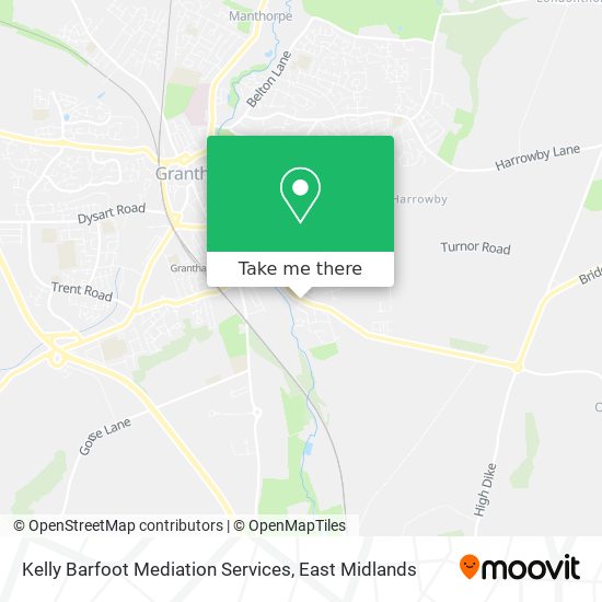 Kelly Barfoot Mediation Services map