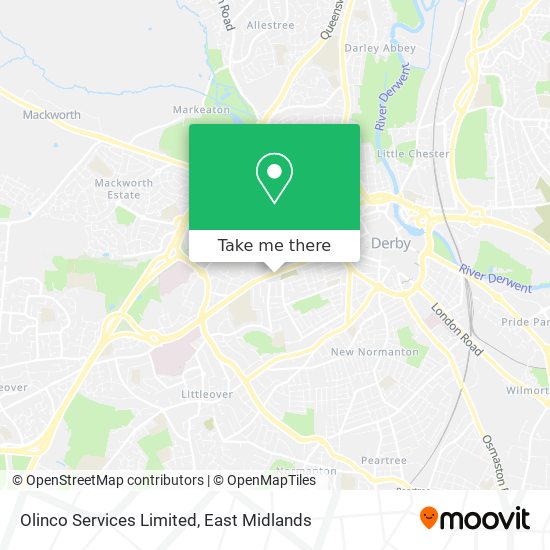 Olinco Services Limited map
