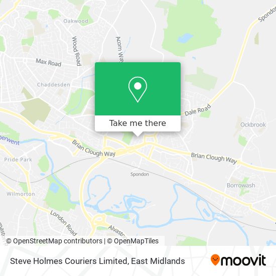 Steve Holmes Couriers Limited map