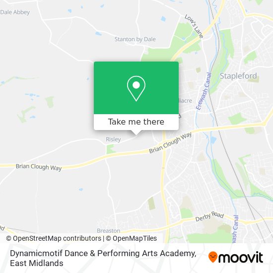 Dynamicmotif Dance & Performing Arts Academy map