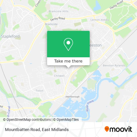 Mountbatten Road map