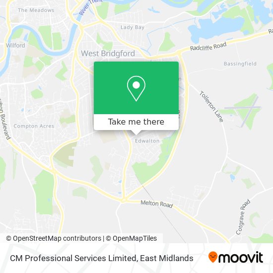 CM Professional Services Limited map