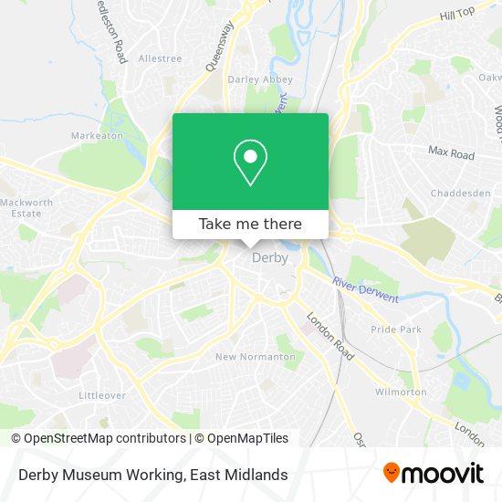 Derby Museum Working map