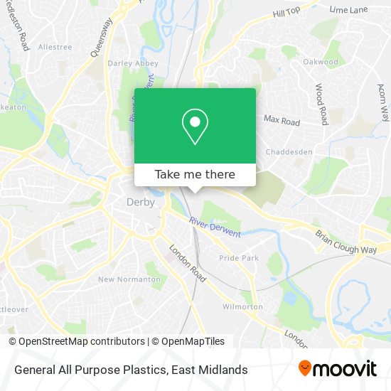 General All Purpose Plastics map