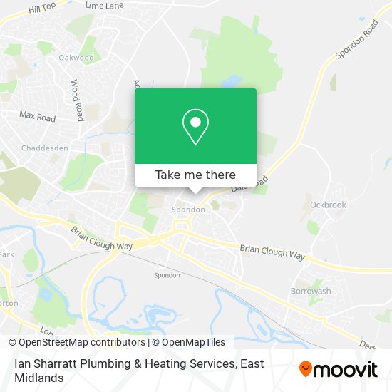 Ian Sharratt Plumbing & Heating Services map