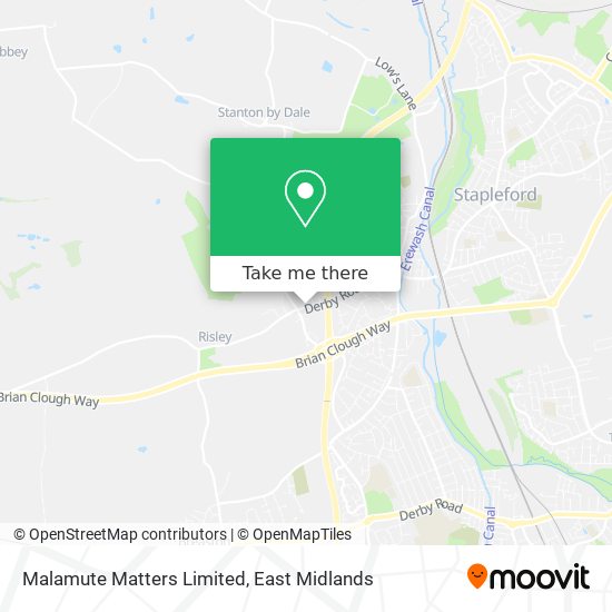 Malamute Matters Limited map