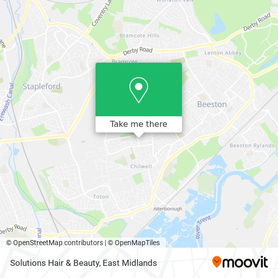 Solutions Hair & Beauty map