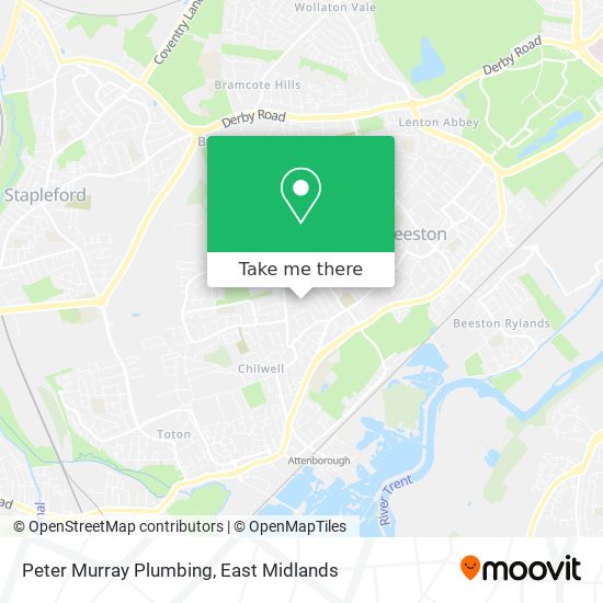 Peter Murray Plumbing map