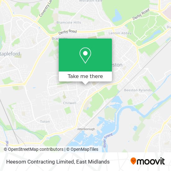 Heesom Contracting Limited map