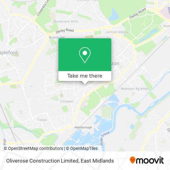 Oliverose Construction Limited map
