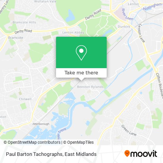 Paul Barton Tachographs map