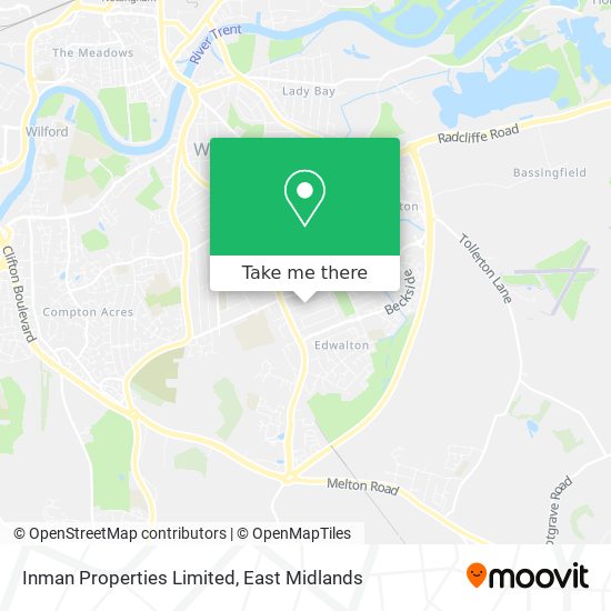 Inman Properties Limited map