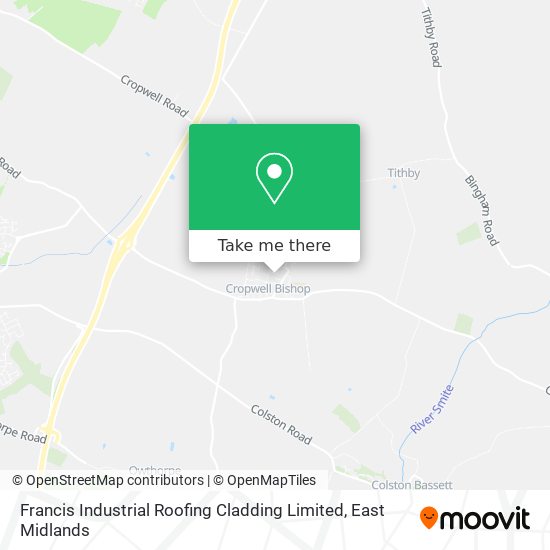 Francis Industrial Roofing Cladding Limited map