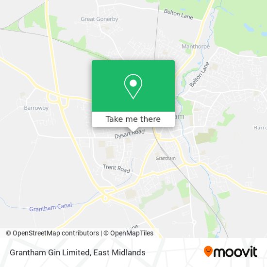 Grantham Gin Limited map