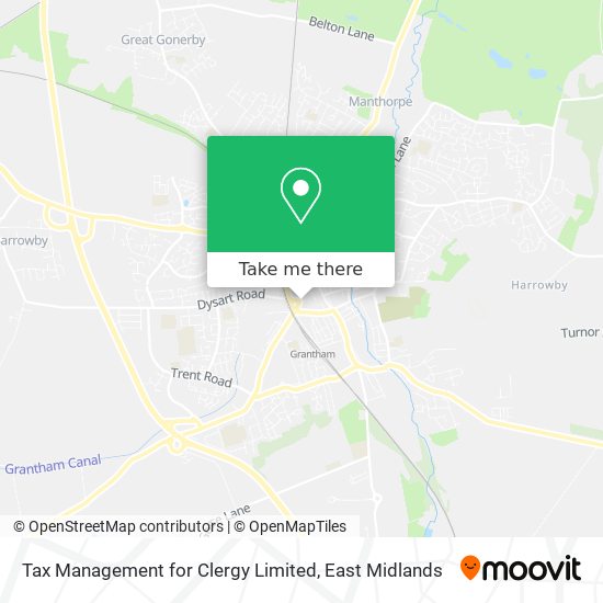 Tax Management for Clergy Limited map