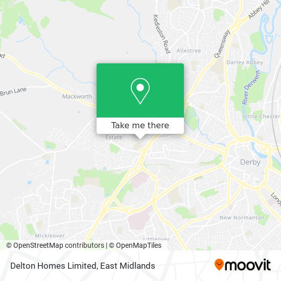 Delton Homes Limited map