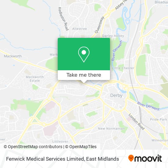 Fenwick Medical Services Limited map