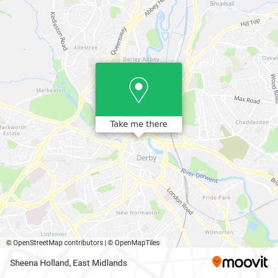 Sheena Holland map