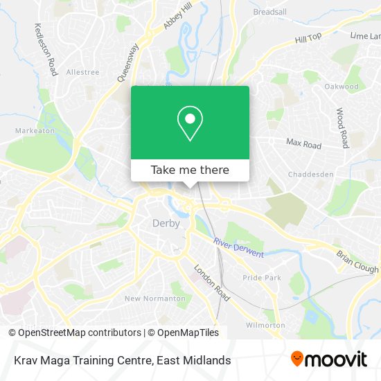 Krav Maga Training Centre map