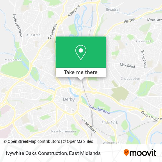 Ivywhite Oaks Construction map