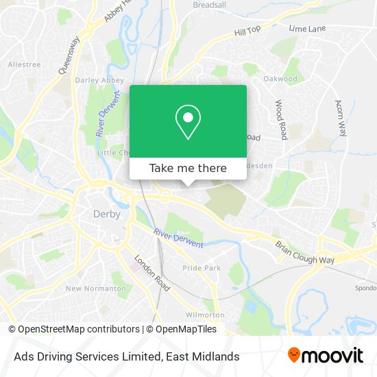 Ads Driving Services Limited map