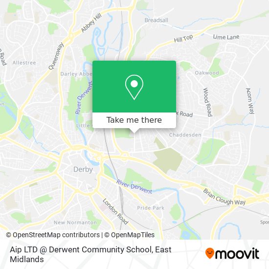 Aip LTD @ Derwent Community School map