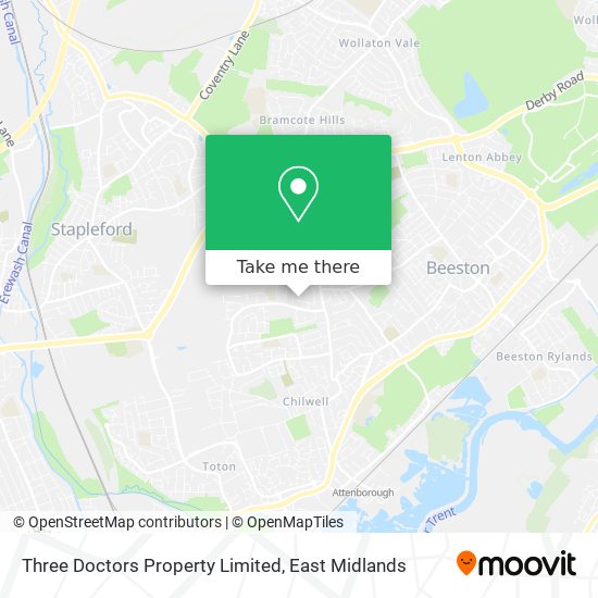 Three Doctors Property Limited map
