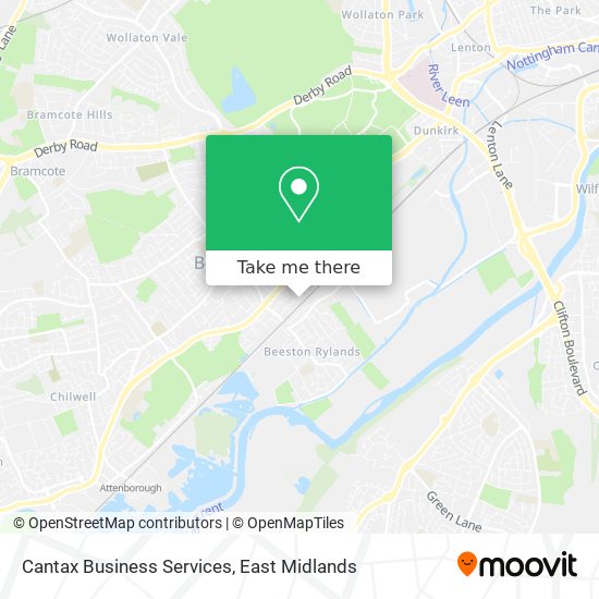 Cantax Business Services map