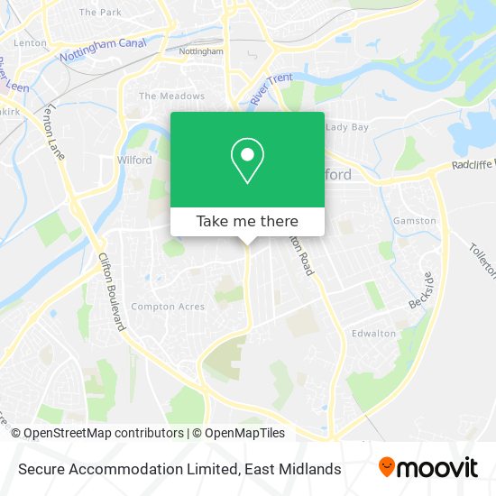 Secure Accommodation Limited map