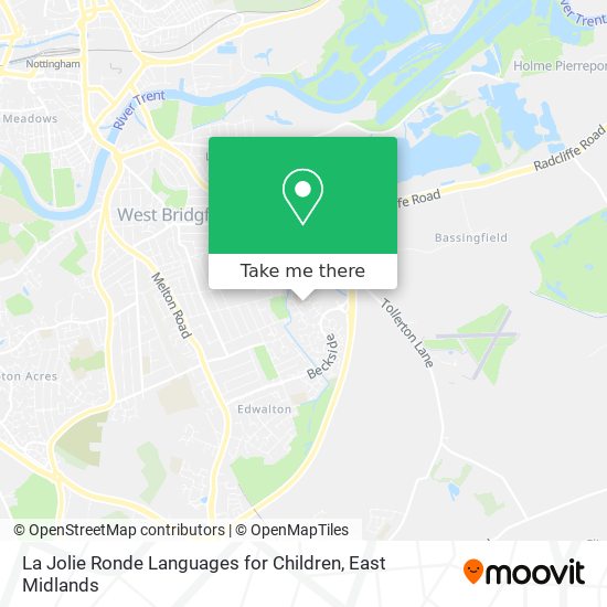 La Jolie Ronde Languages for Children map