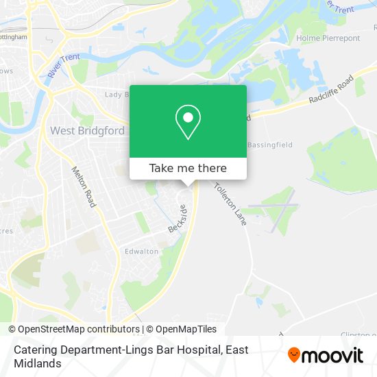 Catering Department-Lings Bar Hospital map