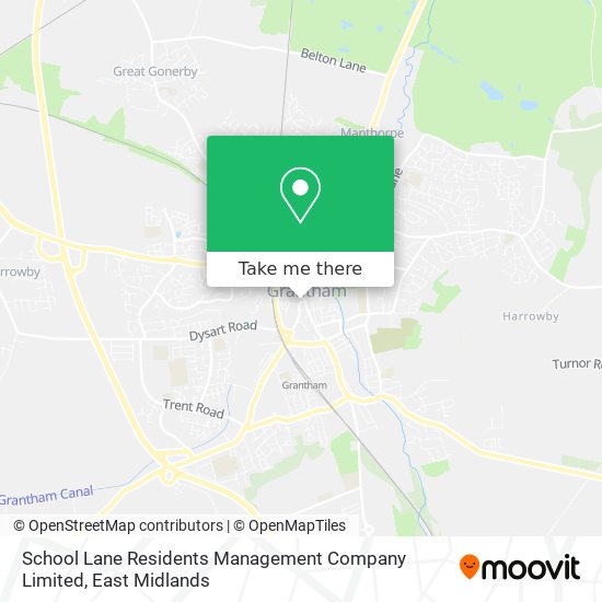 School Lane Residents Management Company Limited map