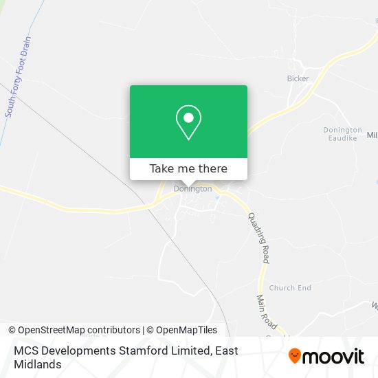 MCS Developments Stamford Limited map