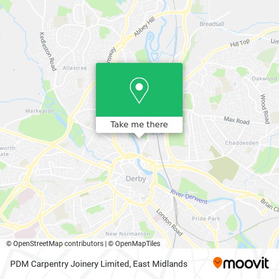 PDM Carpentry Joinery Limited map