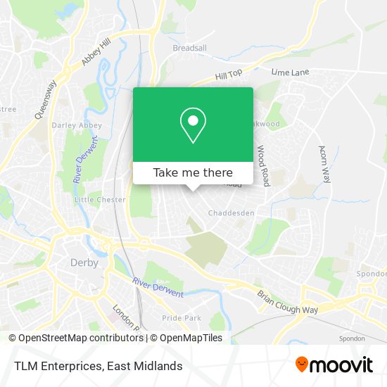 TLM Enterprices map