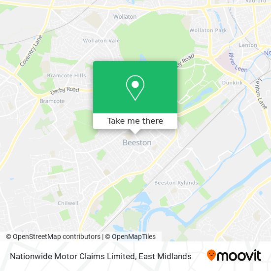 Nationwide Motor Claims Limited map