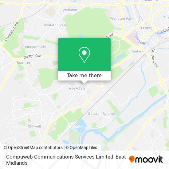 Compuweb Communications Services Limited map