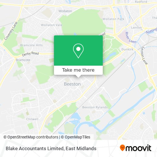 Blake Accountants Limited map