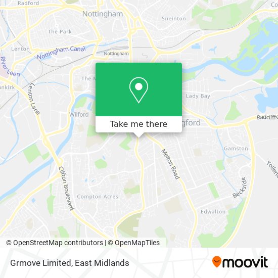 Grmove Limited map