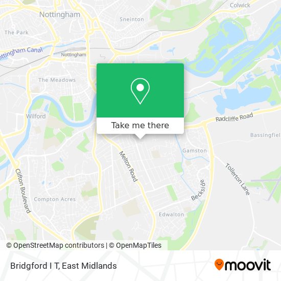 Bridgford I T map