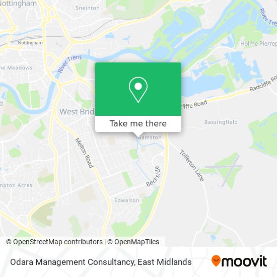 Odara Management Consultancy map