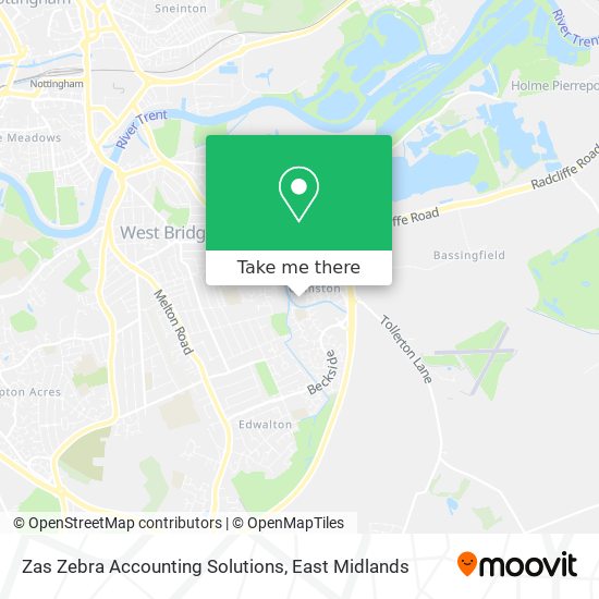 Zas Zebra Accounting Solutions map