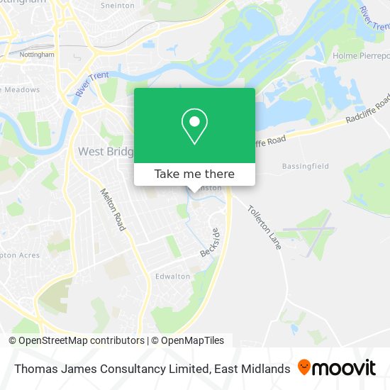 Thomas James Consultancy Limited map