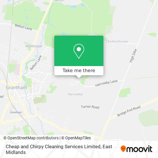 Cheap and Chirpy Cleaning Services Limited map