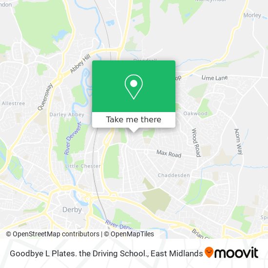 Goodbye L Plates. the Driving School. map