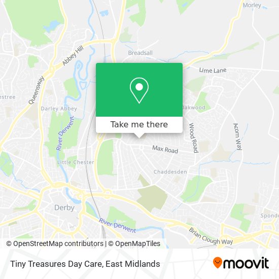 Tiny Treasures Day Care map