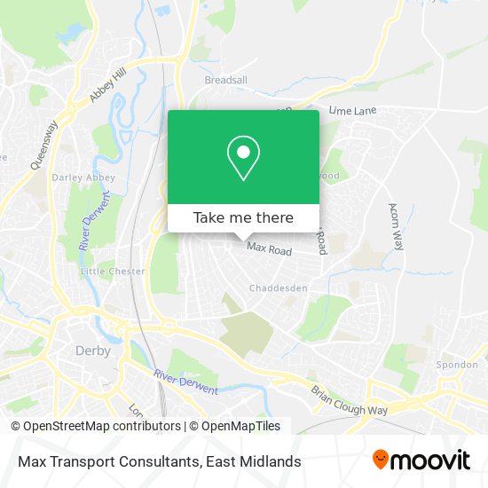 Max Transport Consultants map