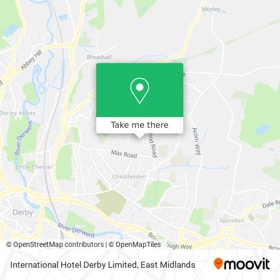 International Hotel Derby Limited map