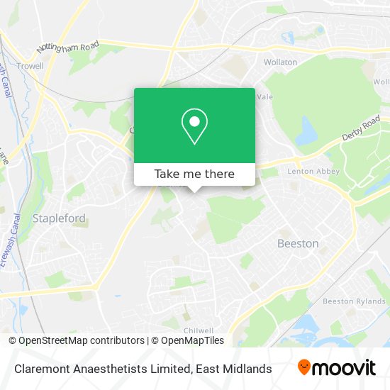 Claremont Anaesthetists Limited map