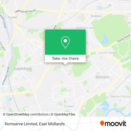 Romserve Limited map